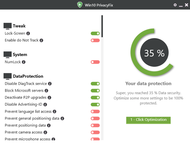 Win10 PrivacyFix官方版