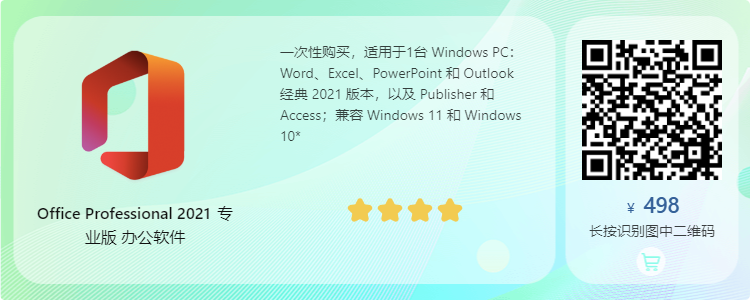 Microsoft Office 2021专业版