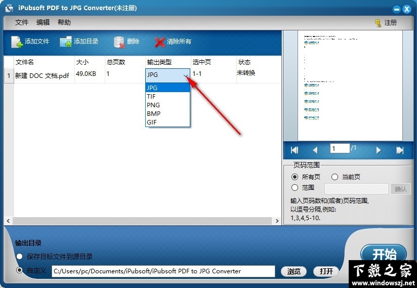 iPubsoft PDF to JPG Converter v2.1.8 官方版