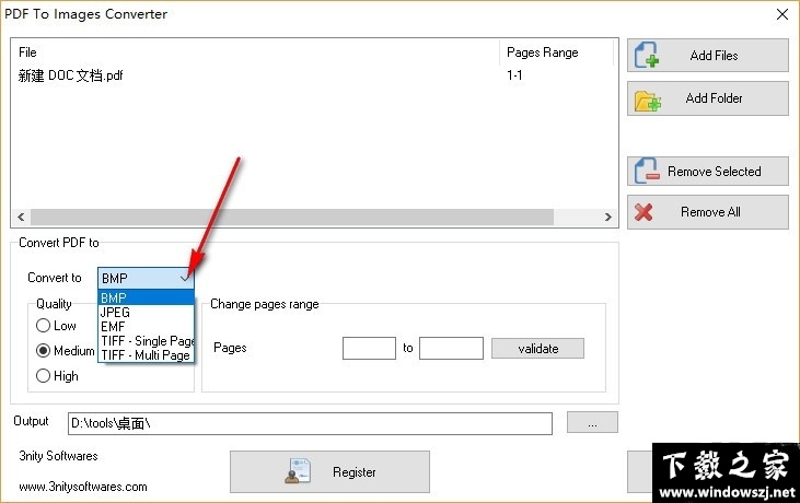 PDF to Images Converter v1.0.2 官方版