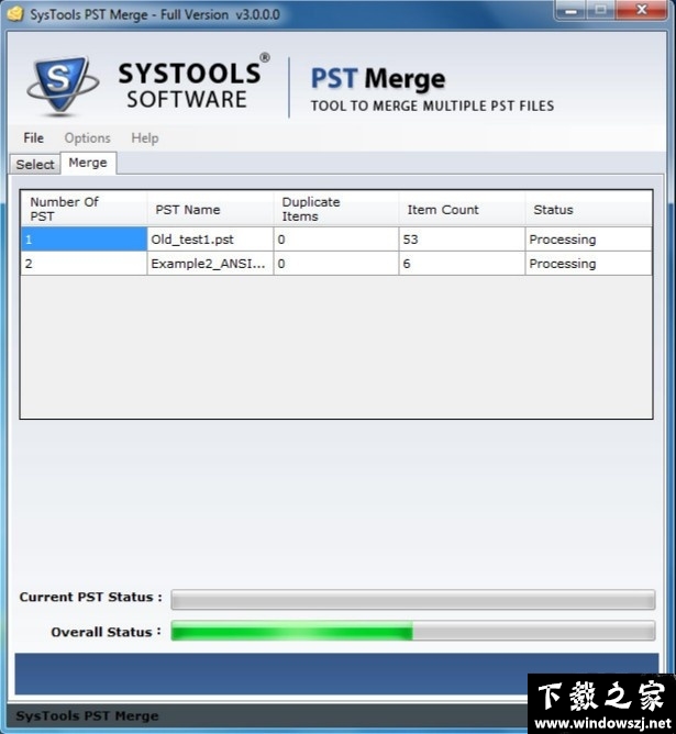 SysTools PST Merge v4.0 官方版