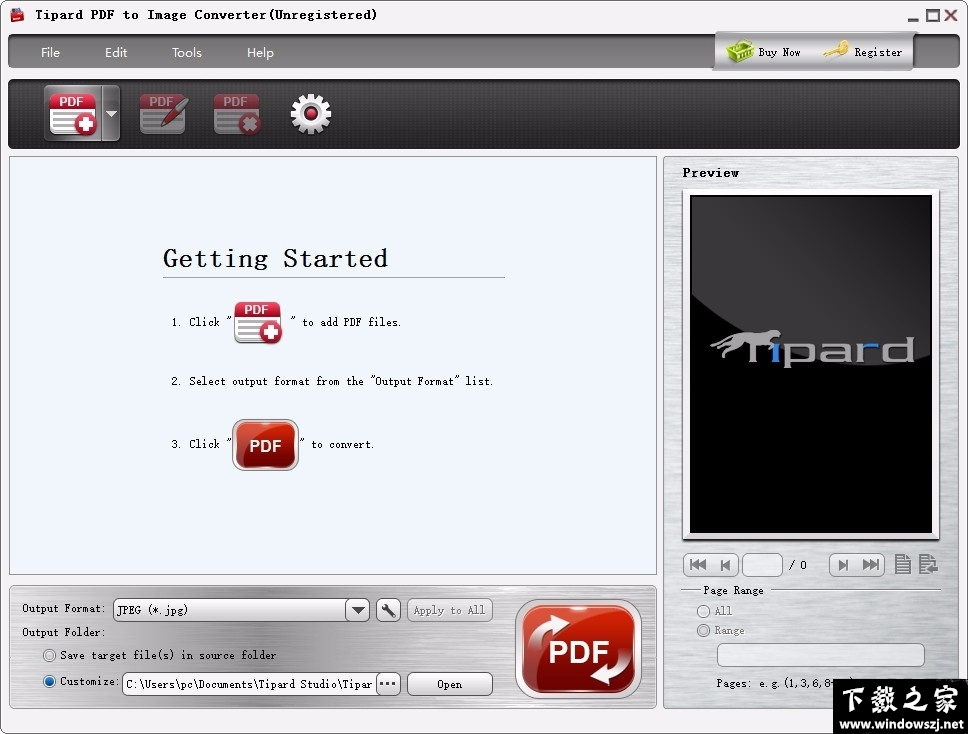 Tipard PDF to Image Converter v3.1.6 官方版