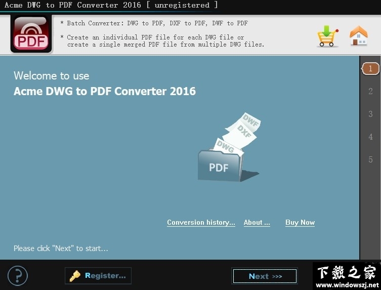 Acme DWG to PDF Converter v6.2.2 官方版