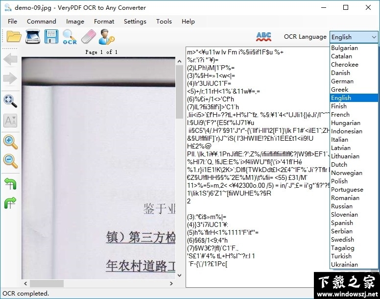 VeryPDF OCR to Any Converter v3.0 官方版