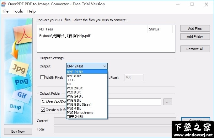 OverPDF PDF to image converter v3.6.1 官方版