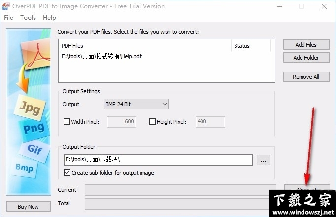 OverPDF PDF to image converter v3.6.1 官方版