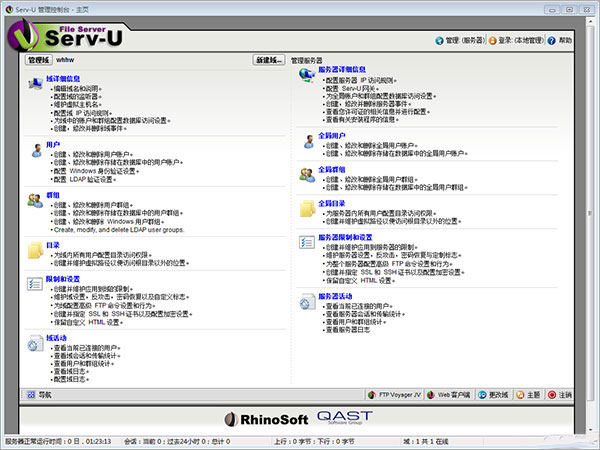 Serv-U File Server FTP服务器 V15.3.2