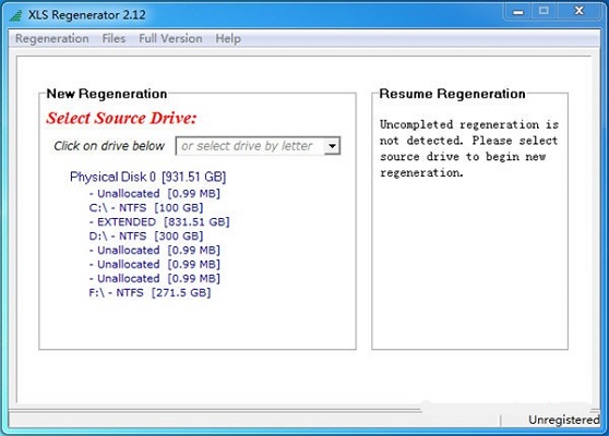 XLS Regenerator(Excel文件修复工具) v2.12最新版