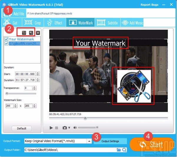 Gilisoft Video Cutter 视频剪切工具 V7.1.0