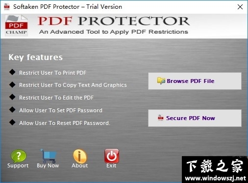 Softaken PDF Protector v1.0 官方版