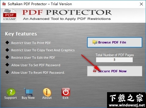 Softaken PDF Protector v1.0 官方版