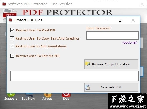 Softaken PDF Protector v1.0 官方版