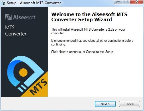 Aiseesoft MTS Converter(格式转换 ) v9.2.32中文版