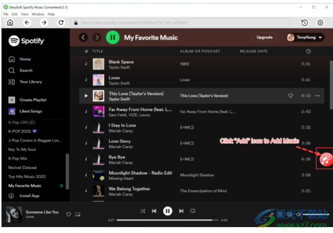 UkeySoft Spotify Music Converter 免费版 V3.1.2