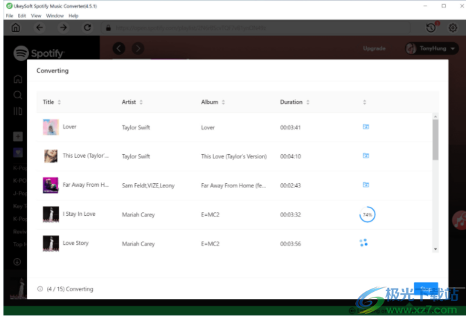 UkeySoft Spotify Music Converter 免费版 V3.1.2