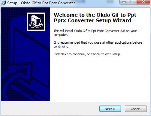 Okdo Gif to Ppt Pptx Converter v5.6 官方版