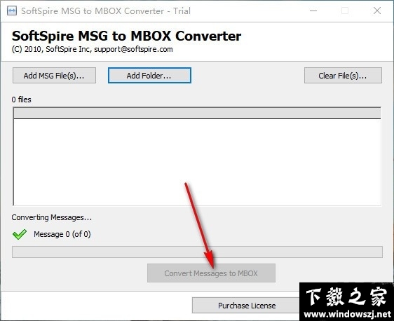 SoftSpire MSG to MBOX Converter v1.6 官方版