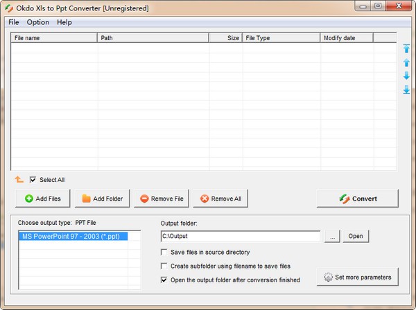 Okdo Xls to Ppt Converter v5.6 官方版