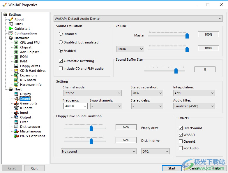 WinUAE Amiga模拟器 V4.9.0