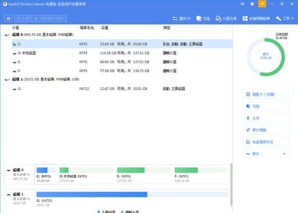 EaseUS Partition Master(磁盘分区管理) v16.5中文版