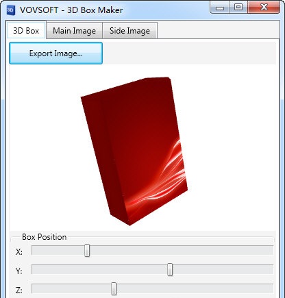 VOVSOFT 3D Box Maker(3D盒子包装设计工具)v1.0中文版