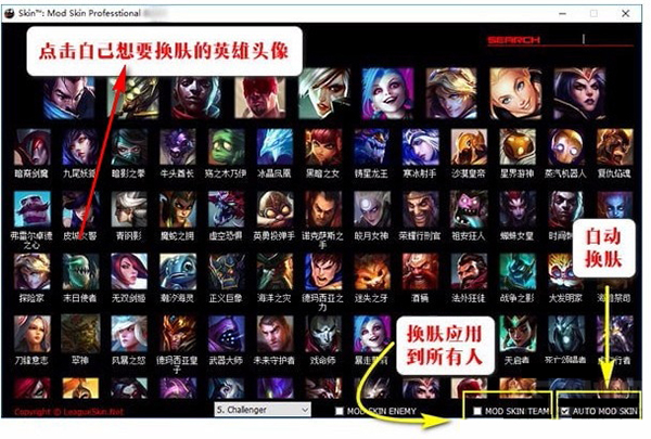 LOLSkinPro(一键换肤盒子) v11.7.1中文版