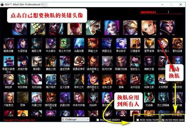 LOLSkinPro(一键换肤盒子) v11.7.1中文版