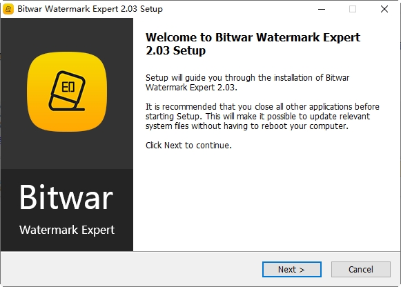 Bitwar Watermark Expert(水印处理软件) v2.0.8.0中文版