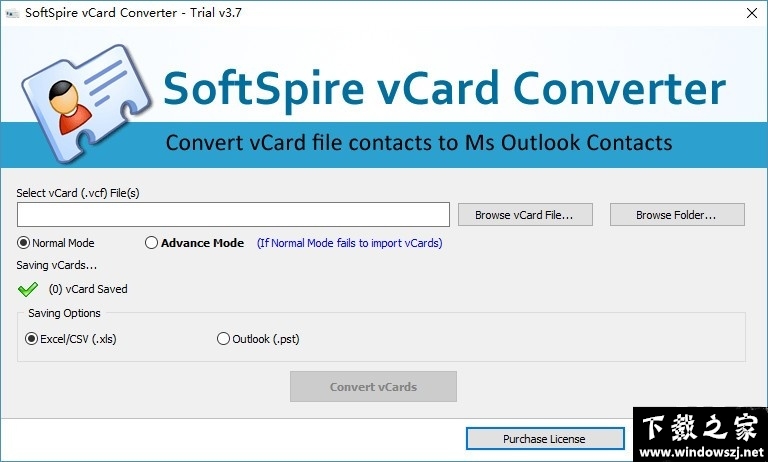 SoftSpire vCard Converter v3.7 官方版