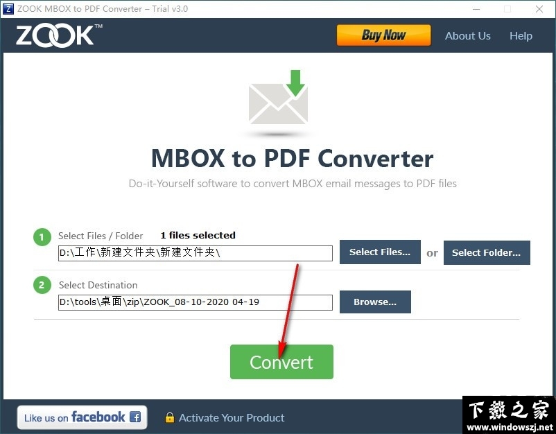 ZOOK MBOX to PDF Converter v3.0 官方版