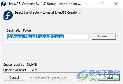 Fedora LiveUSB Creator U盘启动软件 V3.12.0 