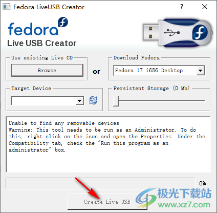 Fedora LiveUSB Creator U盘启动软件 V3.12.0 