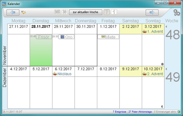 Kalender(离线日历软件) v2.10 官方版