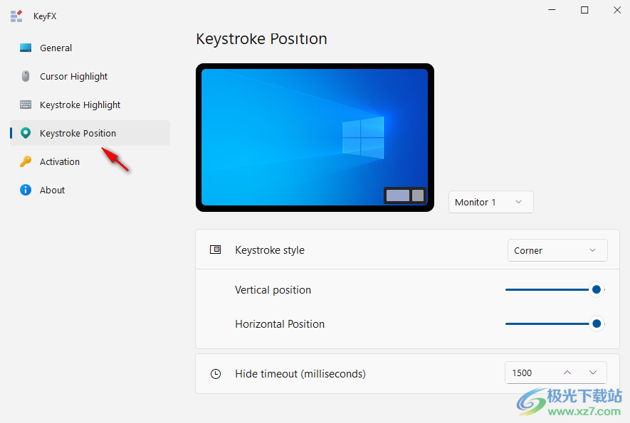 KeyFX 键盘按键显示 V1.1