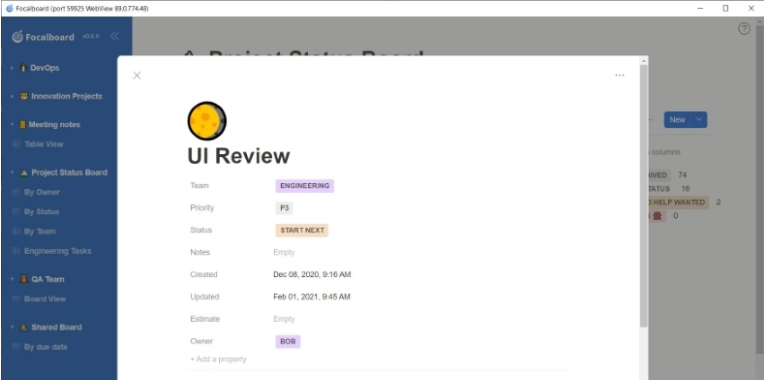Focalboard笔记 v7.5.2 官方版
