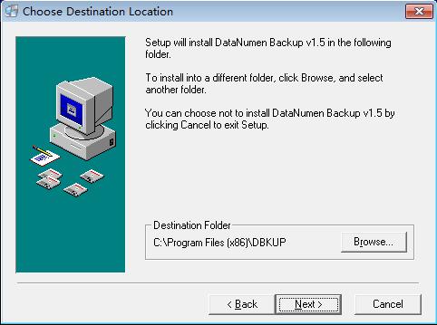 DataNumen Backup 数据备份 V1.5.0.0 