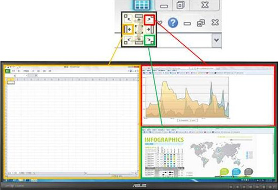 ASUS MultiFrame华硕分屏软件 v1.1.1.1绿色版