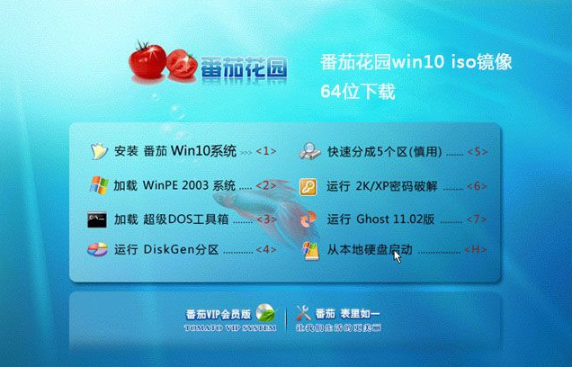 番茄花园 Win10纯净版 64位 V2021.02 系统下载