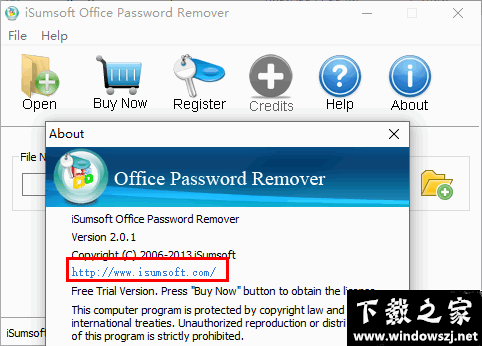 iSumsoft Office Password Remover v2.0.1 官方版