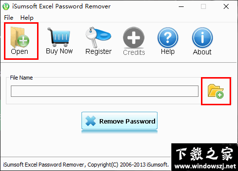 iSumsoft Excel Password Remover v2.0.1 官方版