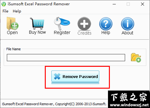 iSumsoft Excel Password Remover v2.0.1 官方版