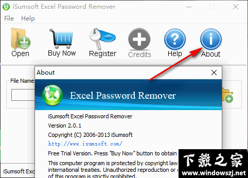 iSumsoft Excel Password Remover v2.0.1 官方版