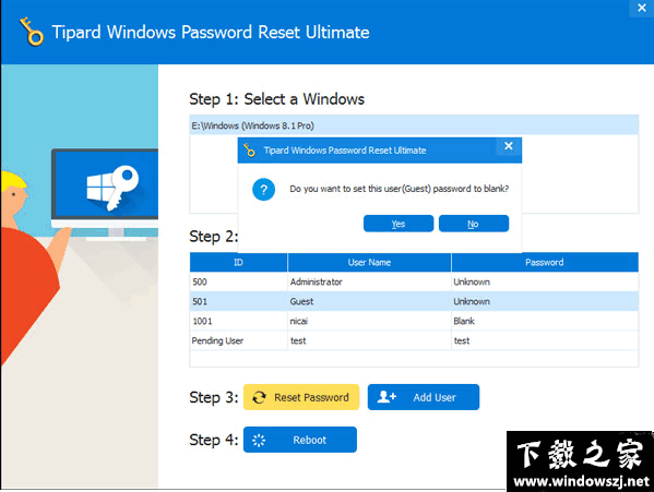 Tipard Windows Password Reset v1.0.13 最新版