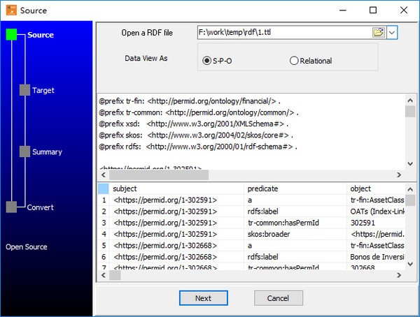 RdfToSqlite(数据转换软件) v1.6 官方版