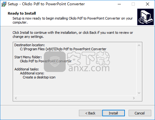 Okdo Pdf to Ppt Converter(PDF转PPT转换器) v5.7中文版