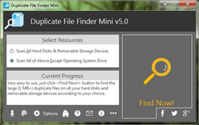 Duplicate File Finder Mini(重复文件查找器) v7.1 官方版