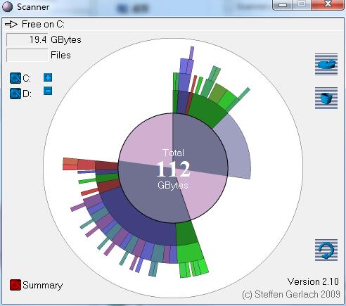 Scanner磁盘分析 v2.1.0.0官网版