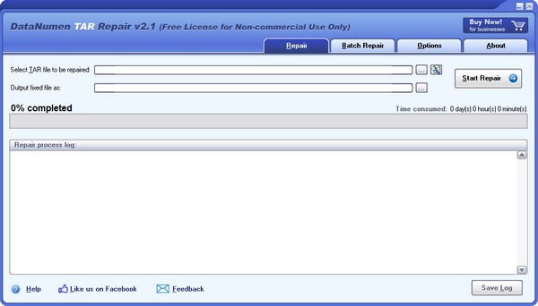 DataNumen TAR Repair(TAR文件修复工具) v2.1官网版