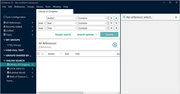 EndNote 20最新版