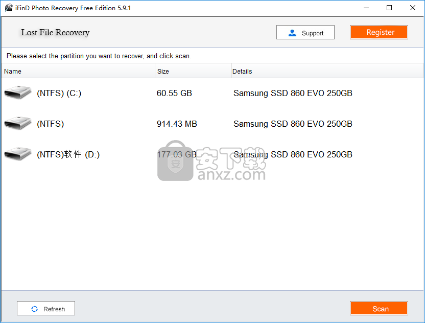 iFinD Photo Recovery v5.9.3中文版